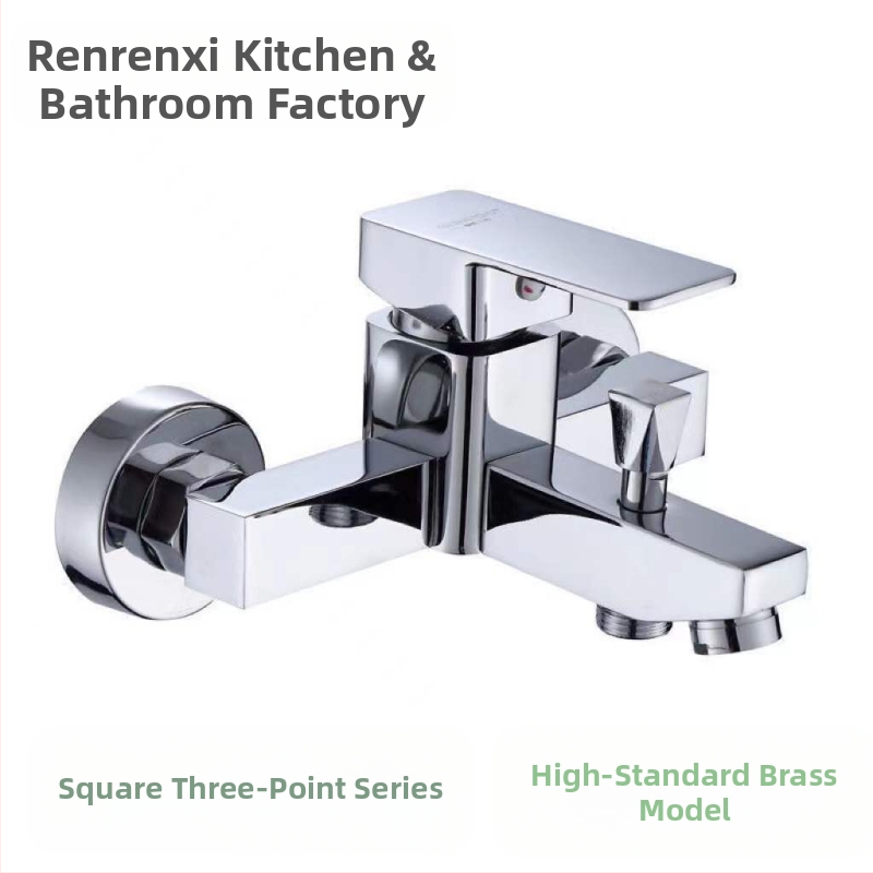 Viso vario dušo maišytuvo su mišriu ventiliu, karšta/šalta, modelis AT049, 15 mm įvadai