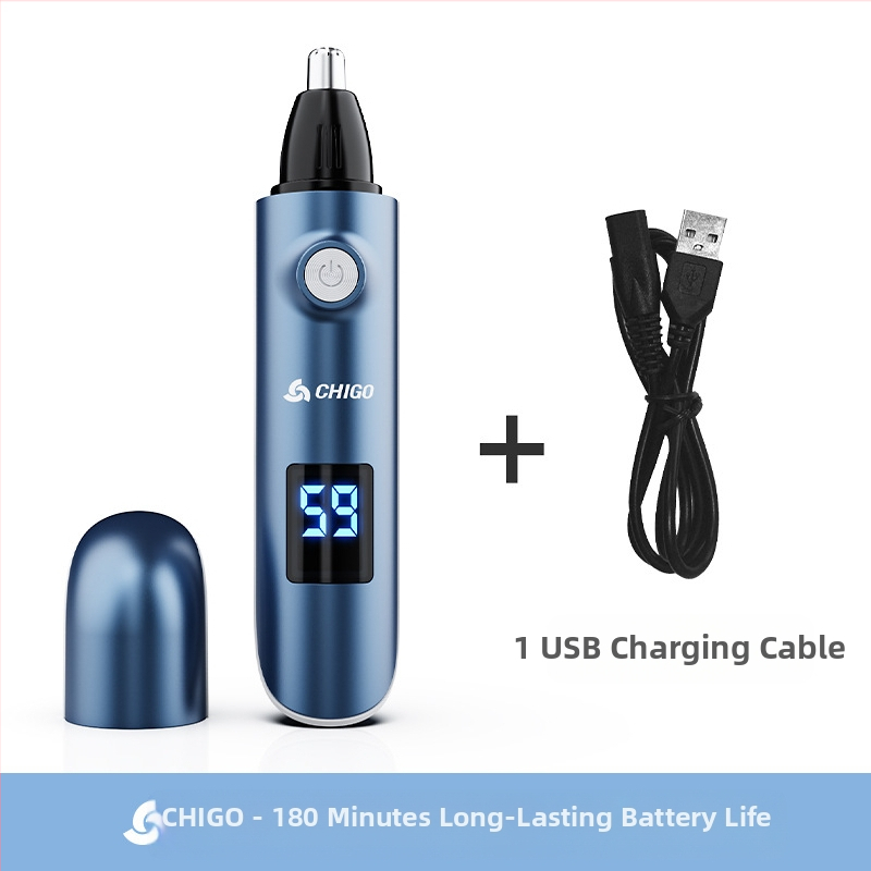 Nosies plaukų skutimo prietaisas vyrams ir moterims — USB maitinimas, įkraunamas, negalima plauti, nosies landų valymo priemonė