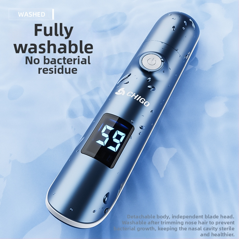 Nosies plaukų skutimo prietaisas vyrams ir moterims — USB maitinimas, įkraunamas, negalima plauti, nosies landų valymo priemonė