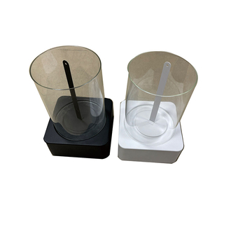 Επιτραπέζιο μεταλλικό τζάκι αιθανόλης με αυτοκόλλητο λογότυπο – Hou Feng HF-B008/HF-B009/HF-B010