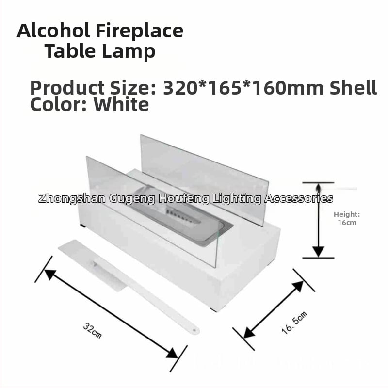 Stolni metalni etanolni kamin s logotipom – Hou Feng HF-B008/HF-B009/HF-B010