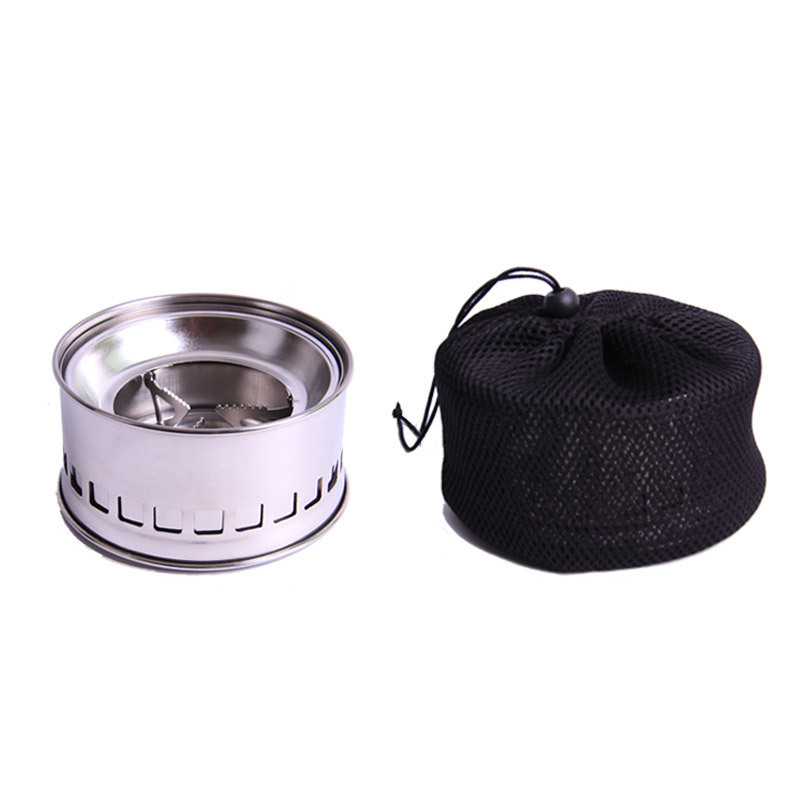 Pretvēja ārējā koka krāsns no nerūsējoša tērauda, daudzuzdevumu, 2-3 cilvēkiem