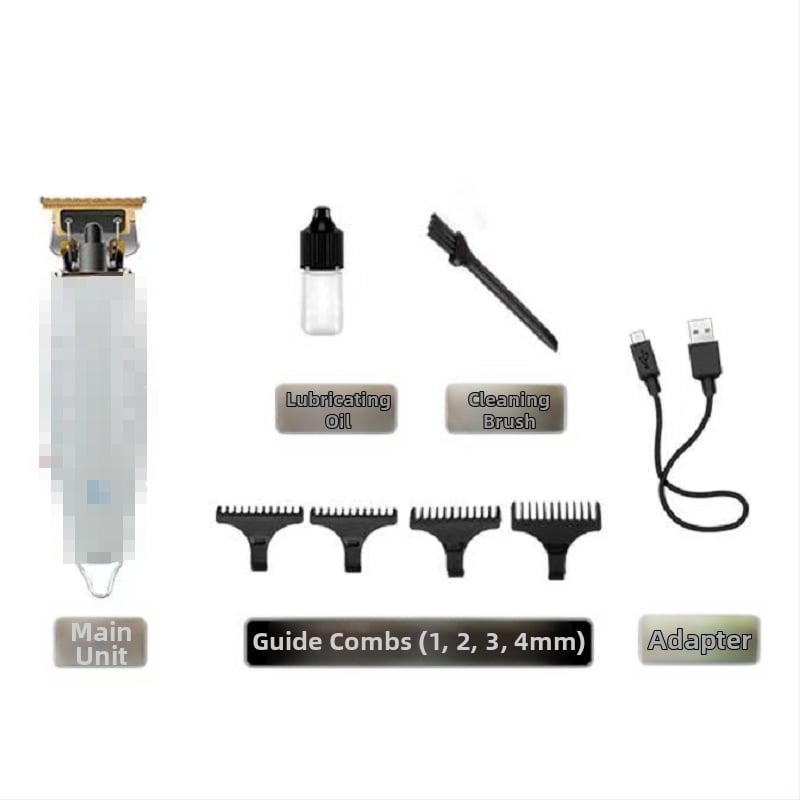 Elektrinis plaukų kirpimo prietaisas KM-1931 – KEMEI, įkrovimo tipas, nerūdijančio plieno kirpimo galvutė, galia 3