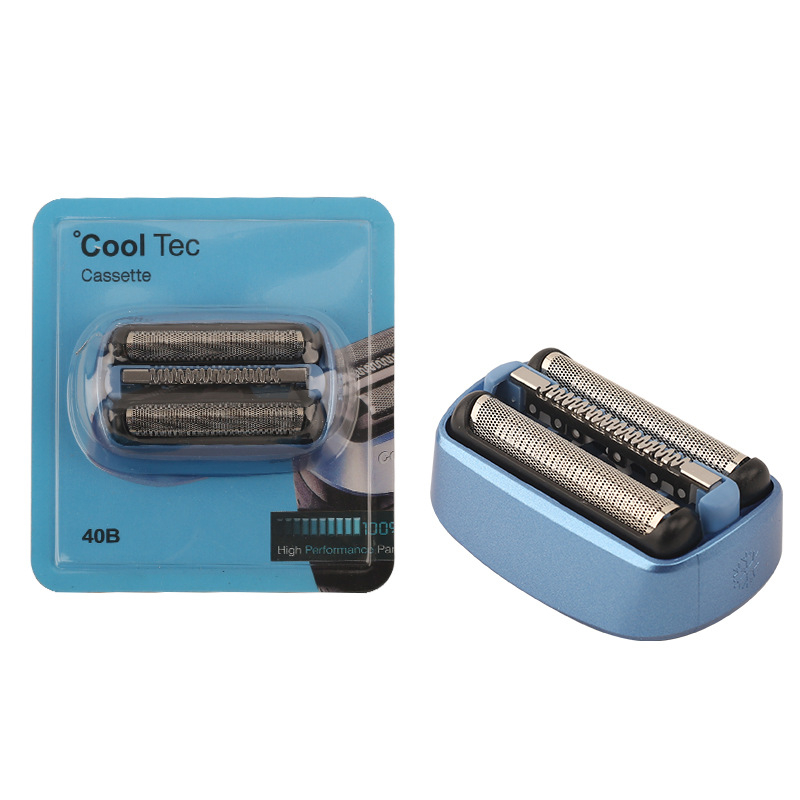 Ανταλλακτικές κεφαλές ξυριστικής Braun – Συμβατές με σειρές 21B32/52/70/92/3579, ABS+μέταλλο, βάρος 25 g