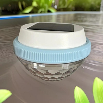 Saulės energijos plūduriuojanti LED šviesa vejai, vandeniui, kiemui ir baseinui – ABS plastikas, IP67, LED šaltinis, saulės energija