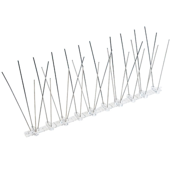 Шипове против птици от неръждаема стомана с PC пластмасова основа – Minpeng, за прозорци и покриви