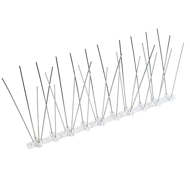 Шипове против птици от неръждаема стомана с PC пластмасова основа – Minpeng, за прозорци и покриви