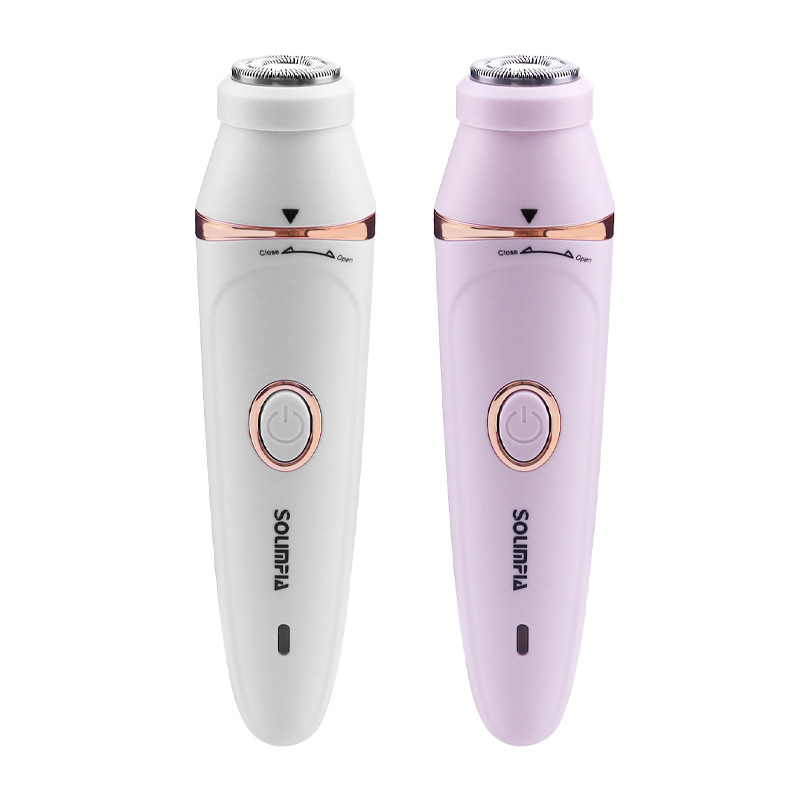Επτα-σε-ένα γυναικεία συσκευή αποτρίχωσης, πολυλειτουργικό εργαλείο για ολόσωμο, αδιάβροχη, με USB τροφοδοσία, κεφαλή από ανοξείδωτο χάλυβα, μοτέρ με βουρτσισμένο σχεδιασμό, πλενόμενη/αποσυναρμολογήσιμη για καθάρισμα