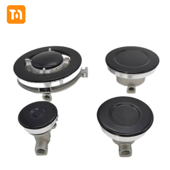 threemi SABAF degiklis dujinei viryklei, modelis SABAF 130#100#75#55#, aukštos temperatūros aliuminis, oro įsiurbimas viršuje, natūralios dujos/LPG, montavimas: surinkimas