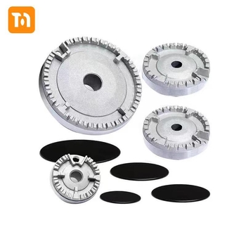 threemi SABAF degiklis dujinei viryklei, modelis SABAF 130#100#75#55#, aukštos temperatūros aliuminis, oro įsiurbimas viršuje, natūralios dujos/LPG, montavimas: surinkimas