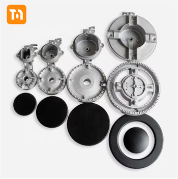 threemi SABAF degiklis dujinei viryklei, modelis SABAF 130#100#75#55#, aukštos temperatūros aliuminis, oro įsiurbimas viršuje, natūralios dujos/LPG, montavimas: surinkimas