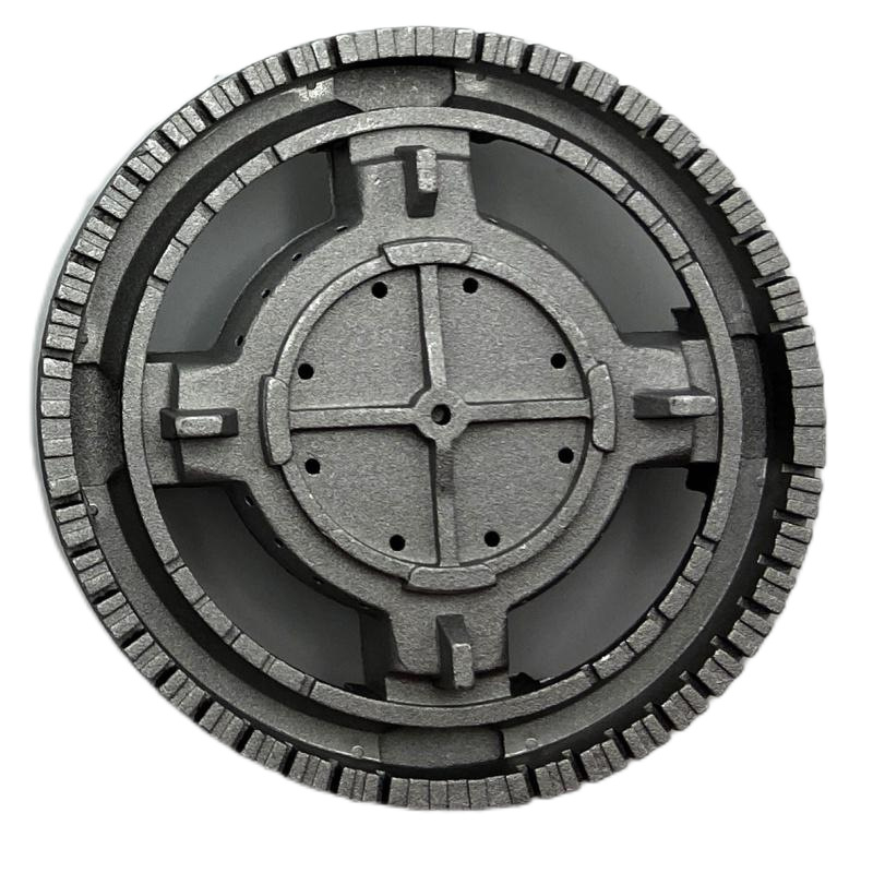 threemi SABAF degiklis dujinei viryklei, modelis SABAF 130#100#75#55#, aukštos temperatūros aliuminis, oro įsiurbimas viršuje, natūralios dujos/LPG, montavimas: surinkimas