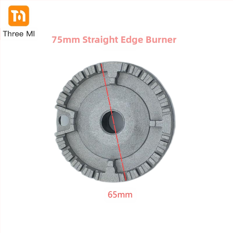 threemi SABAF degiklis dujinei viryklei, modelis SABAF 130#100#75#55#, aukštos temperatūros aliuminis, oro įsiurbimas viršuje, natūralios dujos/LPG, montavimas: surinkimas