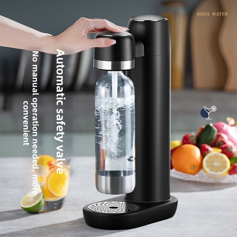 UGASUN Машина за газирана вода KT-168, с капацитет 1 л и управление чрез докосване