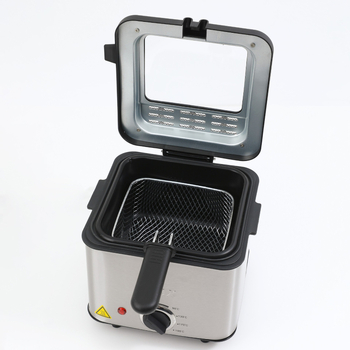 KOLAX Dziļā friteze 901553, nerūsējošais tērauds, 220–240 V, 1000 W, 2 L kapacitāte