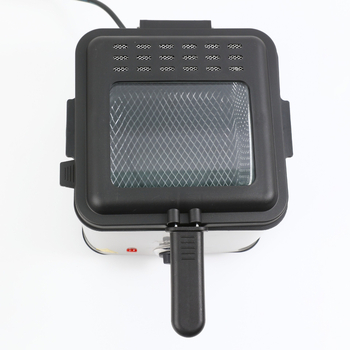 KOLAX Dziļā friteze 901553, nerūsējošais tērauds, 220–240 V, 1000 W, 2 L kapacitāte