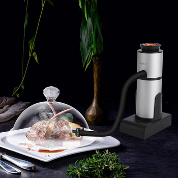 Κάλυμμα καπνίσματος για μοριακή κουζίνα – Αξεσουάρ καπνιστήρας BORUIT, υλικό: PC τροφίμων, προέλευση: Shenzhen, λογότυπο εκτυπωμένο, στυλ: μοντέρνο μίνιμαλ