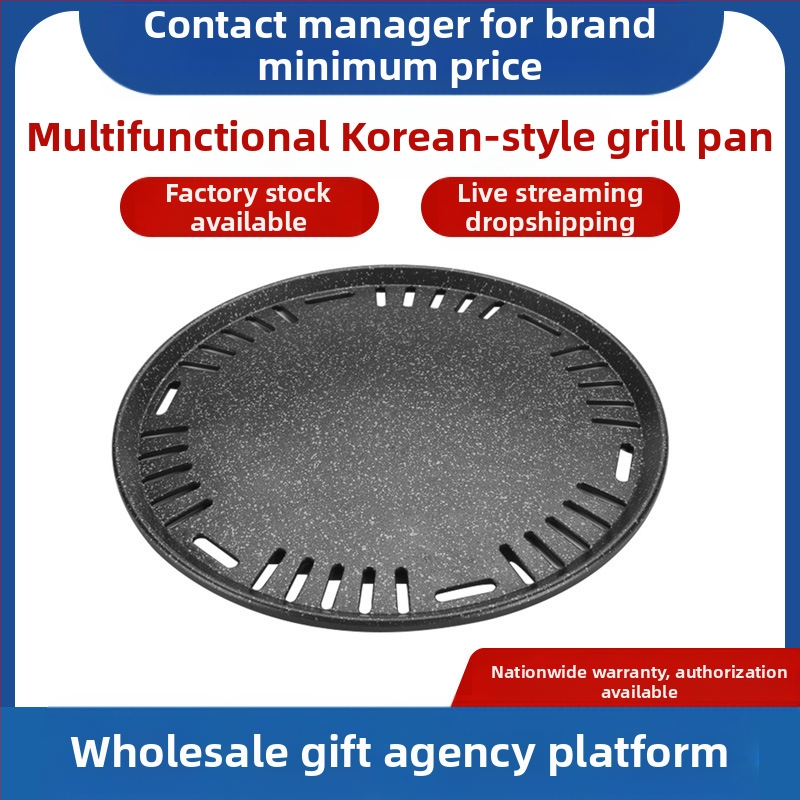 Barbekiu plokštė, nelimpanti, kvadratinė iš lydinio, nešiojama, lengvai valoma