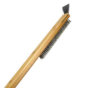 Πινέλο πίτσας με μπαμπού λαβή για ξύλινες συσκευές ψησίματος — Universea