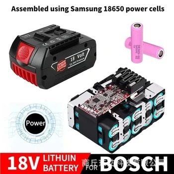 Μπαταρία Dongai για Bosch φορητό ηλεκτρικό τρυπάνι, συμβατή με BAT609 BAT618, CE/UN38.3/MSDS