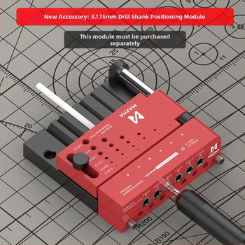 MAZHA Локатор за пробиване на кръгли пръчки, модел T0012-A, метал