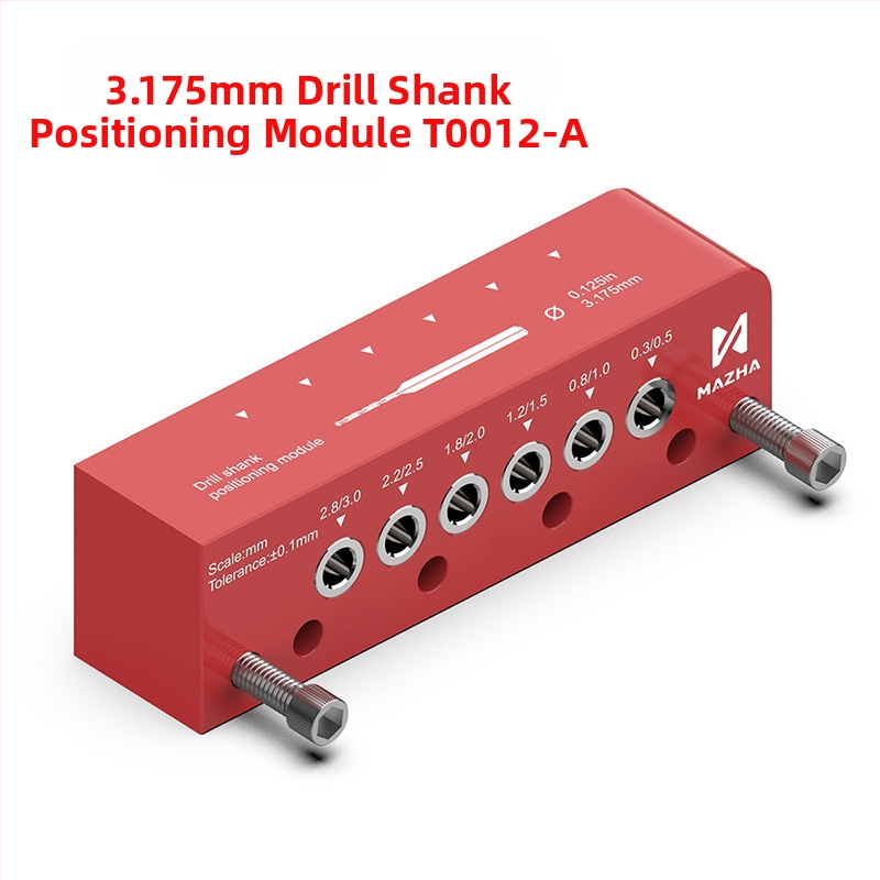 MAZHA Локатор за пробиване на кръгли пръчки, модел T0012-A, метал