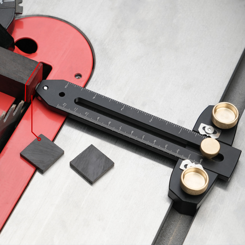 Ganwei Приспособление за подравняване и нивелиране на циркулярна пила за рязане на дъски и подаване — водач за тънки плочи