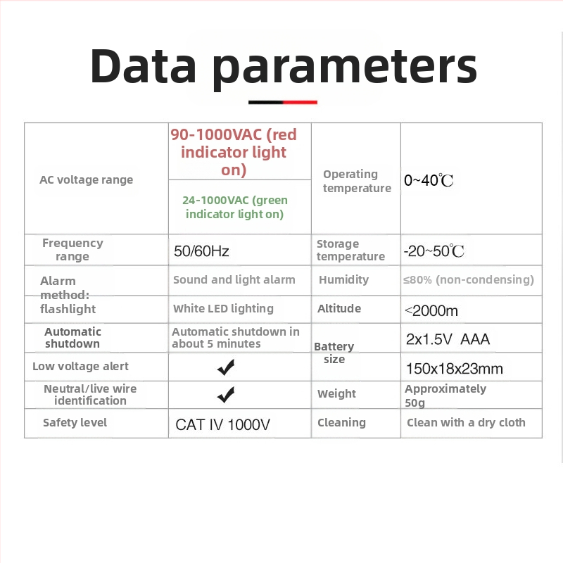 UNI-T UT12D безконтактен тестер за напрежение – висока прецизност, за електротехници, диапазон 24–1000 V