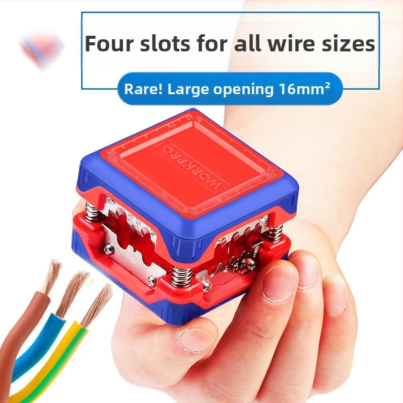 WORKPRO Višenamenske kliješta za skidanje izolacije kabela – Automatske, Profesionalna klasa, Težina 0.12 kg