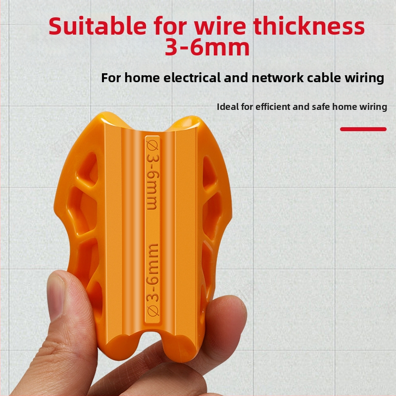 Инструмент за прокарване на кабели за електротехници — антихлъзгащ дизайн, Saint Platinum Lion, за прави тръби и общи кабели