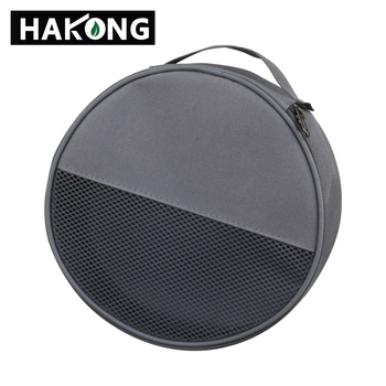 Kemping konyhai eszközök tároló táska – henger alakú vászon szervező (Harlem HALIN; Származás: Kína; Engedélyezett magánmárka: Igen)