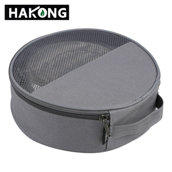 Κυλινδρική τσάντα καμβά για αποθήκευση κουζινικών – οργανωτής κατασκήνωσης (Harlem HALIN; Προέλευση: Κίνα; Εξουσιοδοτημένη ιδιωτική μάρκα: Ναι)