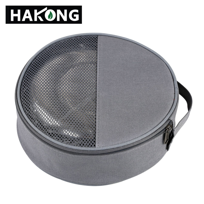 Kemping konyhai eszközök tároló táska – henger alakú vászon szervező (Harlem HALIN; Származás: Kína; Engedélyezett magánmárka: Igen)