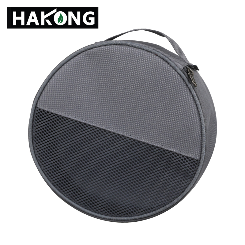 Kemping konyhai eszközök tároló táska – henger alakú vászon szervező (Harlem HALIN; Származás: Kína; Engedélyezett magánmárka: Igen)