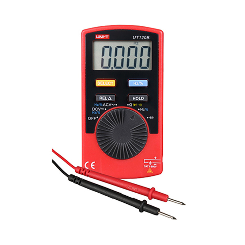 Uni-T UT120A/120C ir UT123/125C skaitmeninis kišeninis multimetras, True RMS, profesionaliai naudai