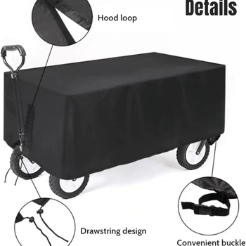 Accord κάλυμμα για καρότσι εξωτερικού χώρου από ύφασμα 210D Oxford, για πτυσσόμενο καρότσι κάμπινγκ, αδιάβροχο και ανθεκτικό στη σκόνη