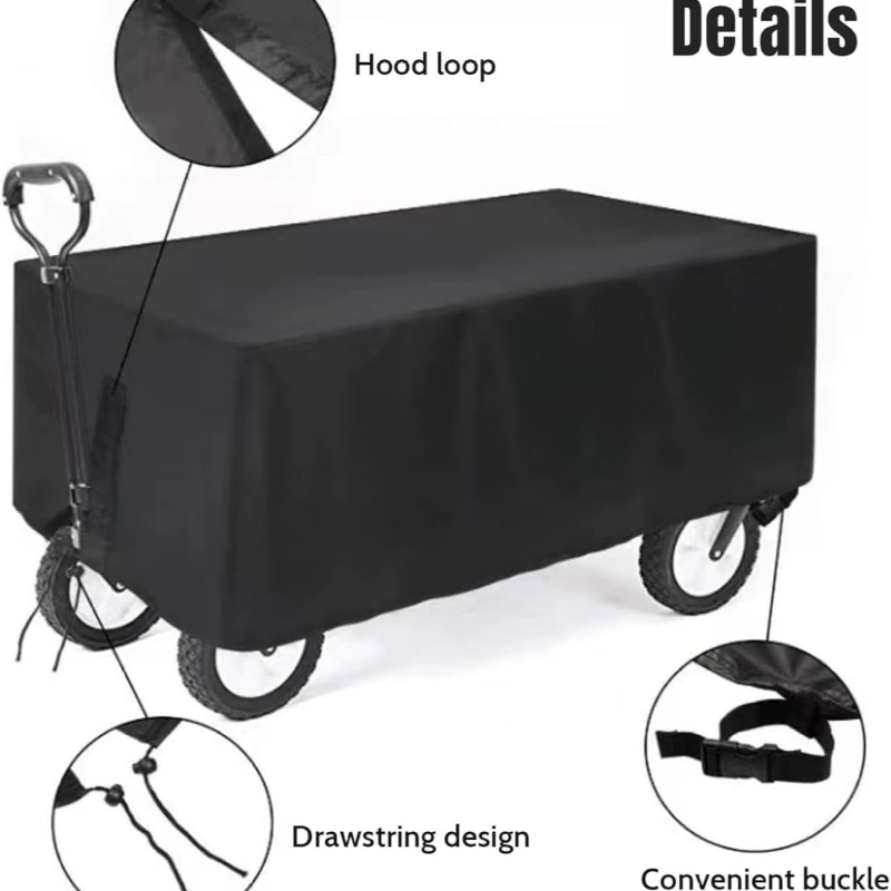 Accord 210D Oxford textil kültéri babakocsi borító, összecsukható kemping kocsi védő, eső- és porálló