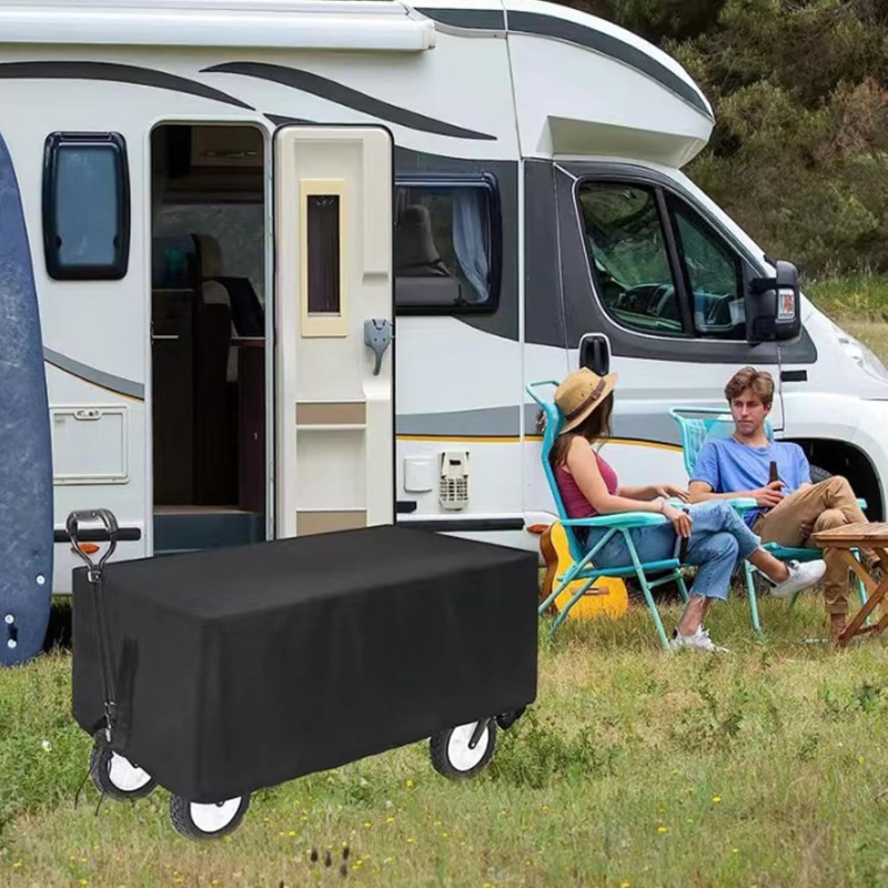 Accord 210D Oxford textil kültéri babakocsi borító, összecsukható kemping kocsi védő, eső- és porálló