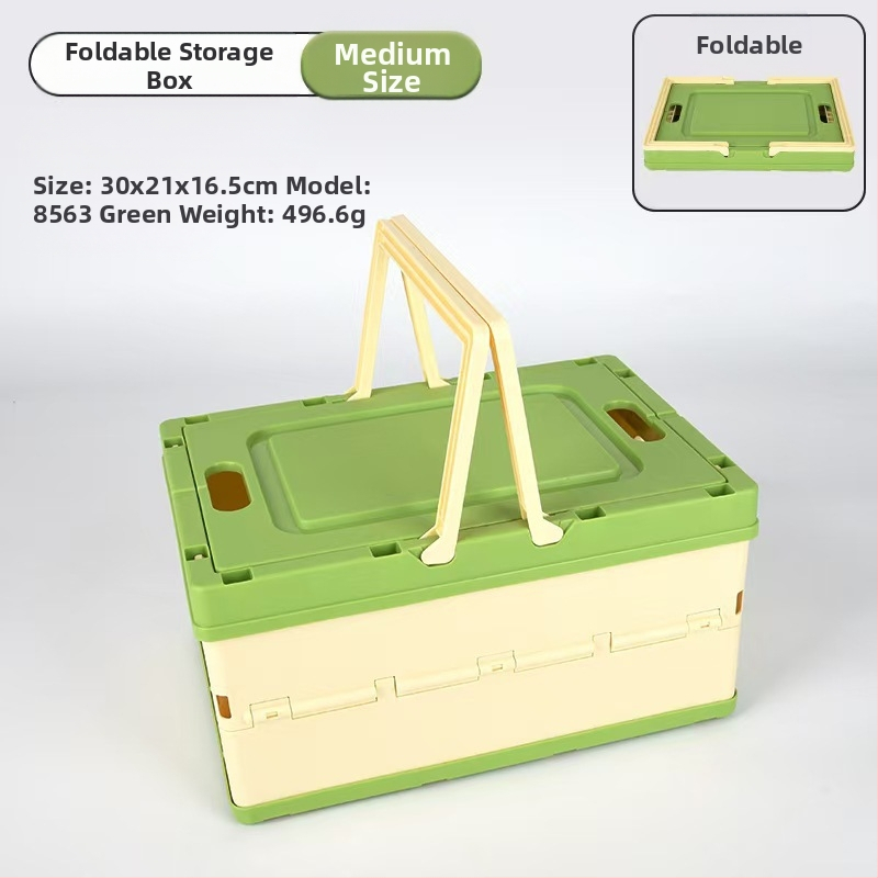 Πτυσσόμενο εξωτερικό κουτί αποθήκευσης – Μεγάλης χωρητικότητας, πλαστικό, Πολυλειτουργικό για αυτοκίνητο και σπίτι