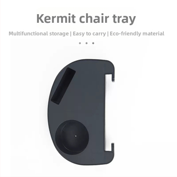 Aikete plastmasas kempinga krēsls no galdu un krēsliem ar sānu uzglabāšanas nodalījumu un glāzes turētāju