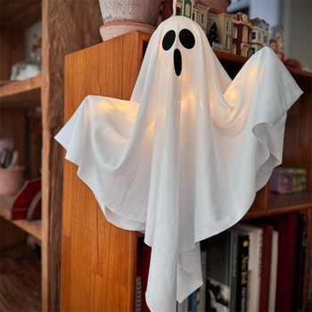 Memory Poetry Halloween φωτιζόμενο κρεμαστό φάντασμα διακόσμηση – όχι εισαγόμενο, όχι δώρο, χωρίς άδεια IP, κατάλληλο για εορτές