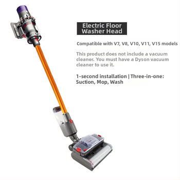 Dyson глава за всмукване и моп – съвместима с V7/V8/V10/V11, безжична, за дома, аксесоар
