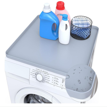 Xuge szilikon felső védőalátét mosógéphez és szárítógéphez – modern minimalist stílus, asztali tárolás, 2024-es bevezetés