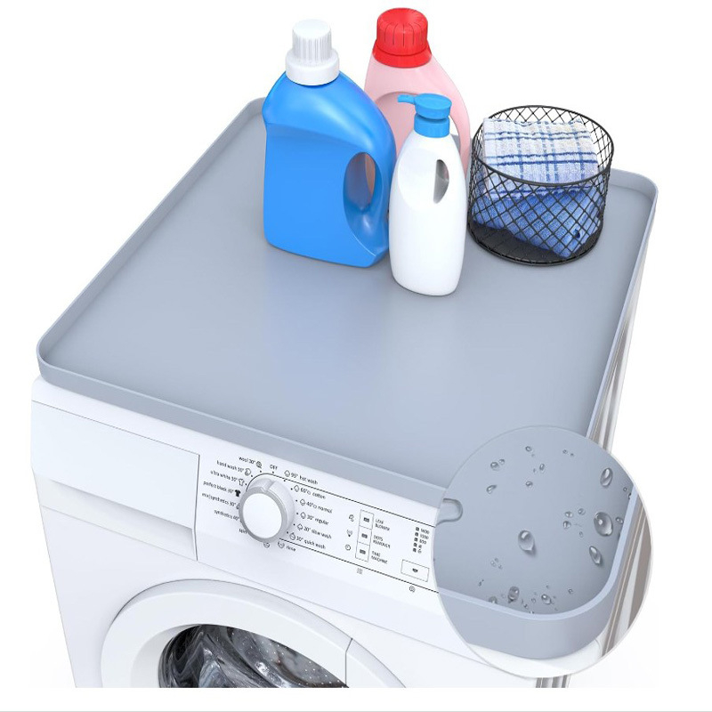 Xuge szilikon felső védőalátét mosógéphez és szárítógéphez – modern minimalist stílus, asztali tárolás, 2024-es bevezetés