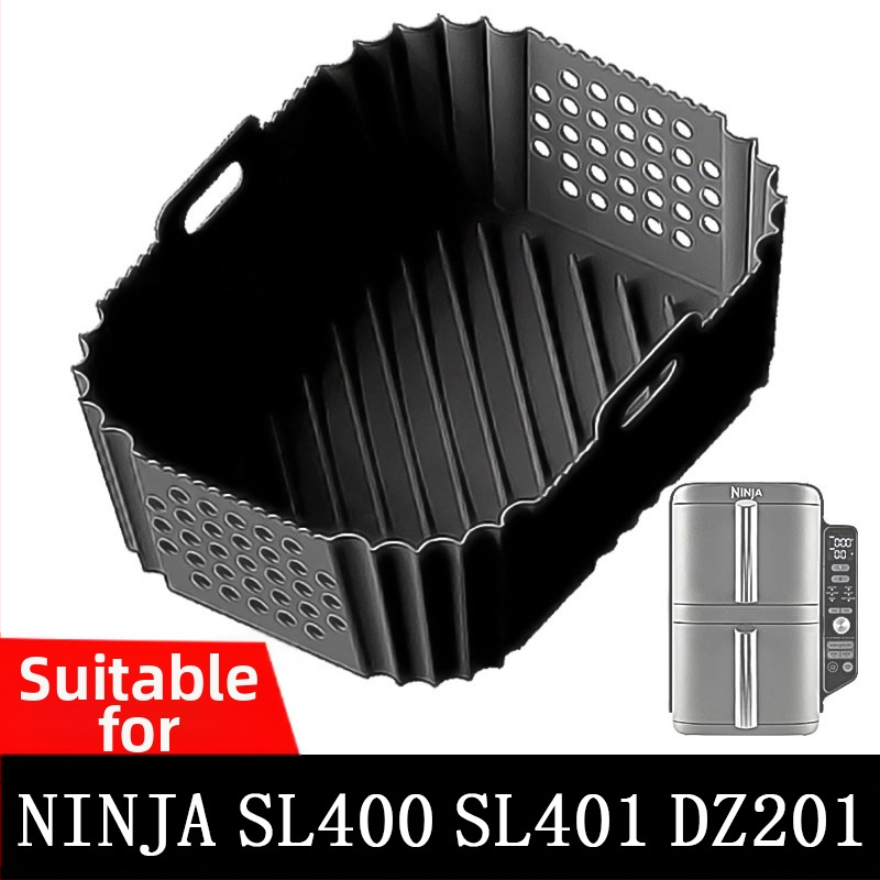 Xinxin silikónová tácka do fritézy s otvormi | silikón pre potraviny | dizajn cirkulácie vzduchu