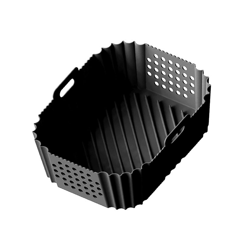 Xinxin silikónová tácka do fritézy s otvormi | silikón pre potraviny | dizajn cirkulácie vzduchu