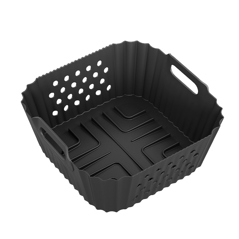 Xinxin silikónová tácka do fritézy s otvormi | silikón pre potraviny | dizajn cirkulácie vzduchu