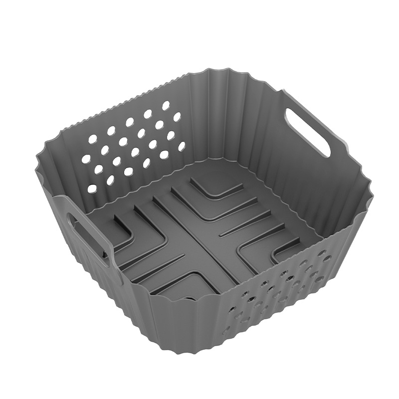 Xinxin silikónová tácka do fritézy s otvormi | silikón pre potraviny | dizajn cirkulácie vzduchu