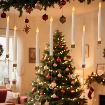 LED χριστουγεννιάτικο κερί για εσωτερική διακόσμηση, φως ατμόσφαιρας πάρτι, διακόσμηση για δέντρο Χριστουγέννων, κρεμαστό διακοσμητικό • Υλικό: πλαστικό, μεταλλική τέχνη • Μάρκα: aolaigle • IP εξουσιοδότηση: Όχι • Στυλ: μοντέρνο τέχνης, ελαφρύ πολυτελές • 