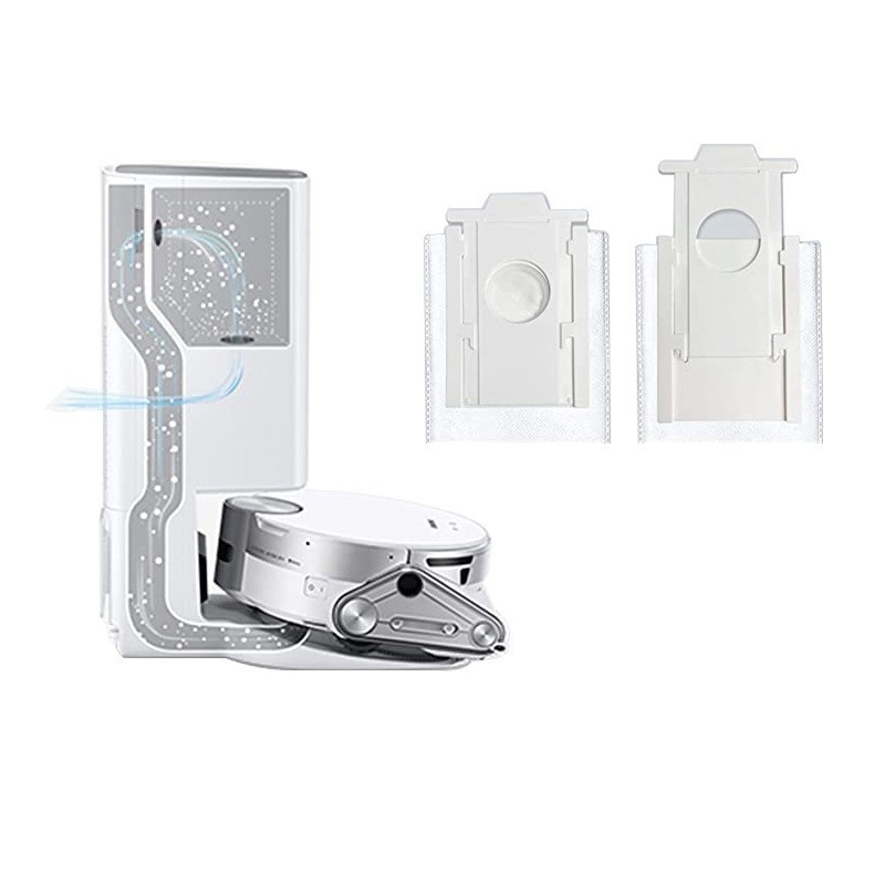 Porzsák Samsung Jet Bot AI+VCA-RDB95-hoz, nem szőtt anyag, por gyűjtés, porszívó kiegészítők, otthoni használat, 51–100 m² terület